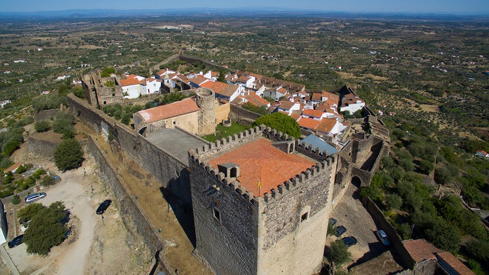Panorámica de Castelo de Vide. 