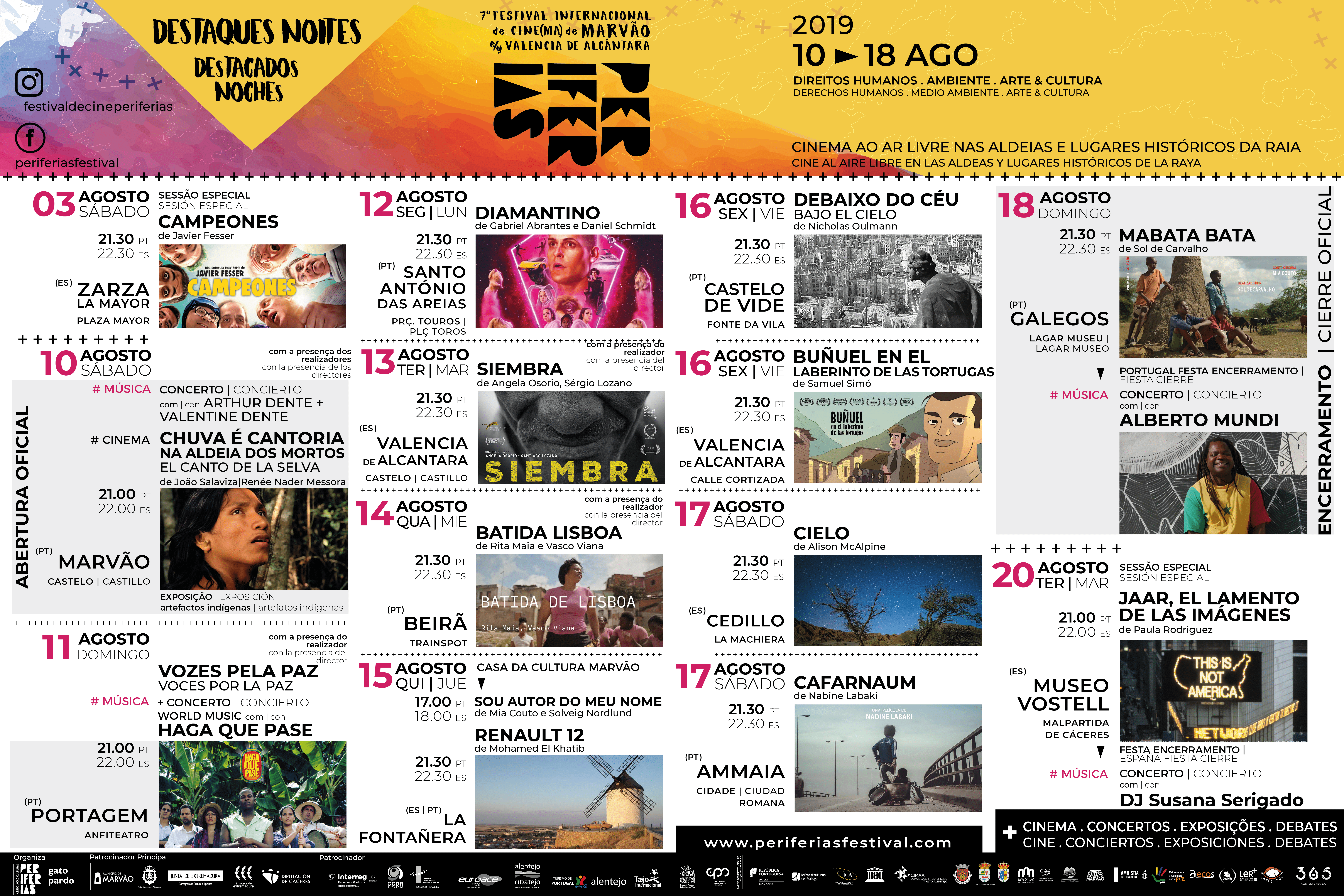 Marvão, Valencia de Alcántara, Periferias, cultura, cine, Extremadura Portugal